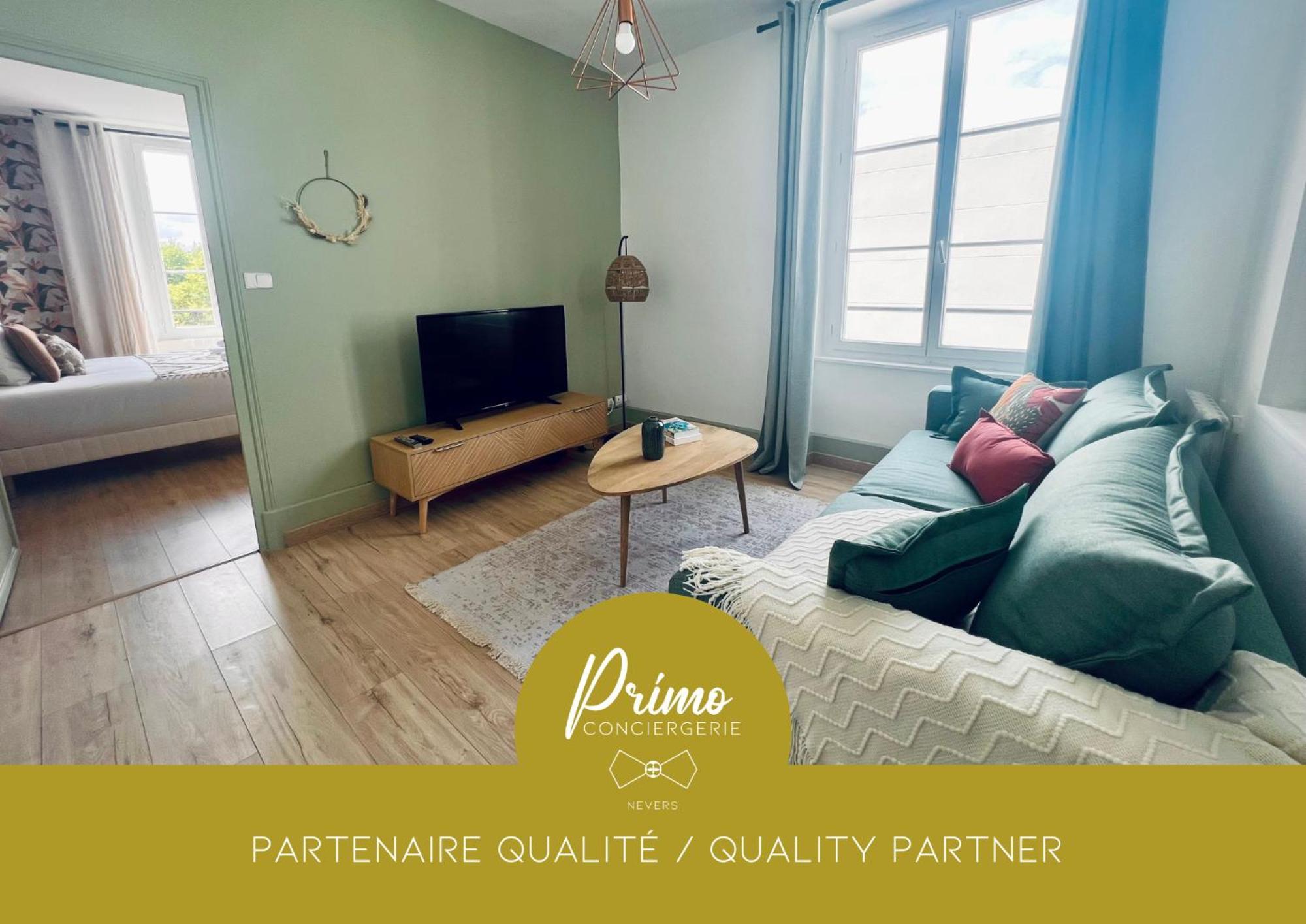 "Le Charleville", Superbe Appartement, Gare De Nevers, Service Premium By Primo C0Nciergerie Exterior photo